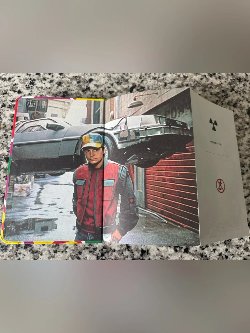 Back to the Future Pt II Lined Page Notebook